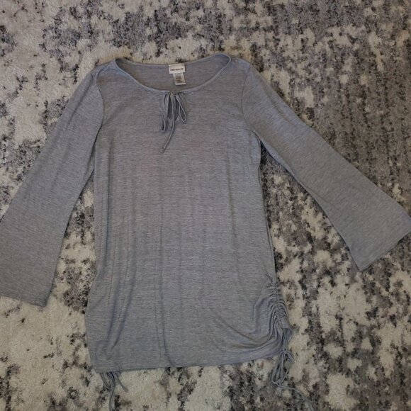 Wearabouts Gray Swimsuit Coverup with side strings - Picture 2 of 6